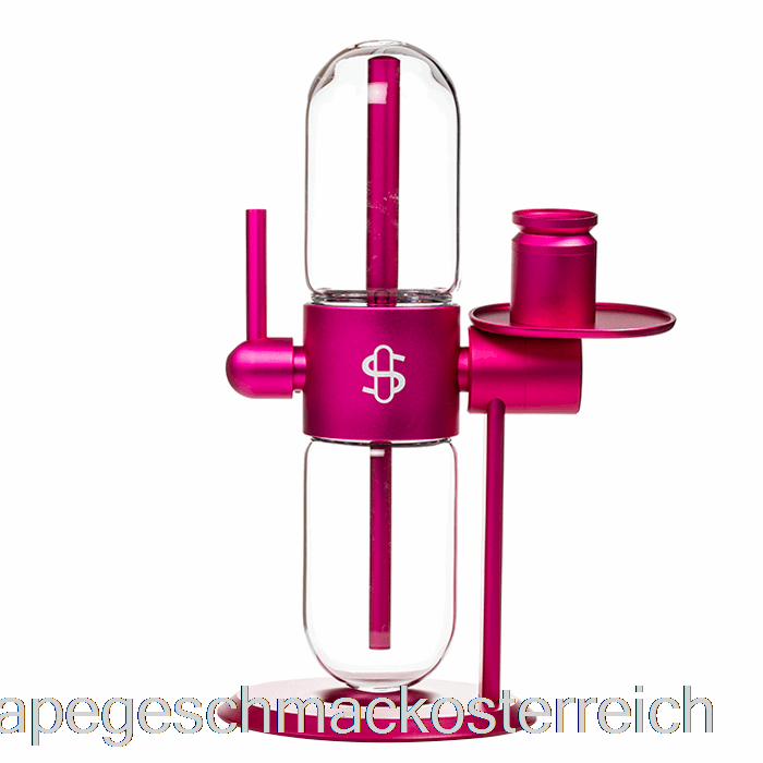 Stundenglas-Glas-Schwerkraft-Teesieb Mit Rosafarbenem Vape-Geschmack